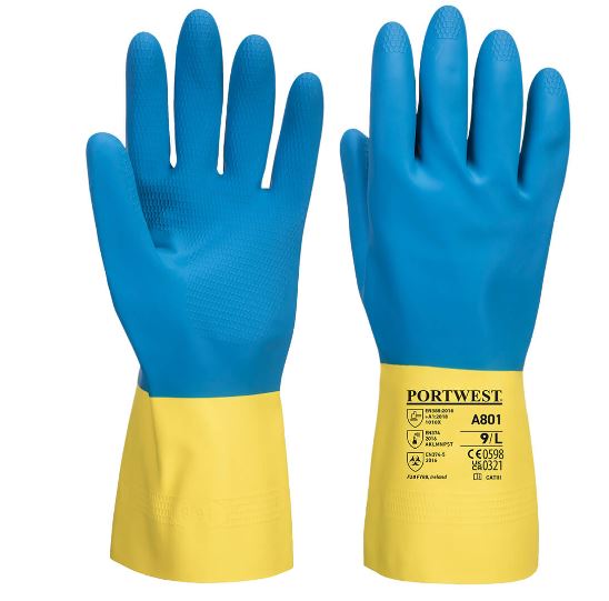 Găng tay chống hóa chất PORTWEST A801